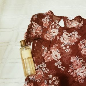 Floral No/Bo Lace shirt blouse